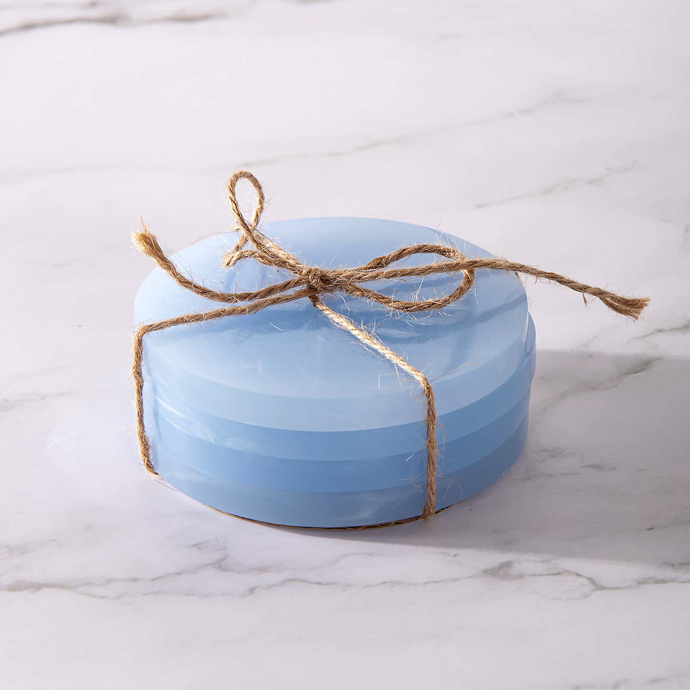 Resin Marble Coasters 4pk