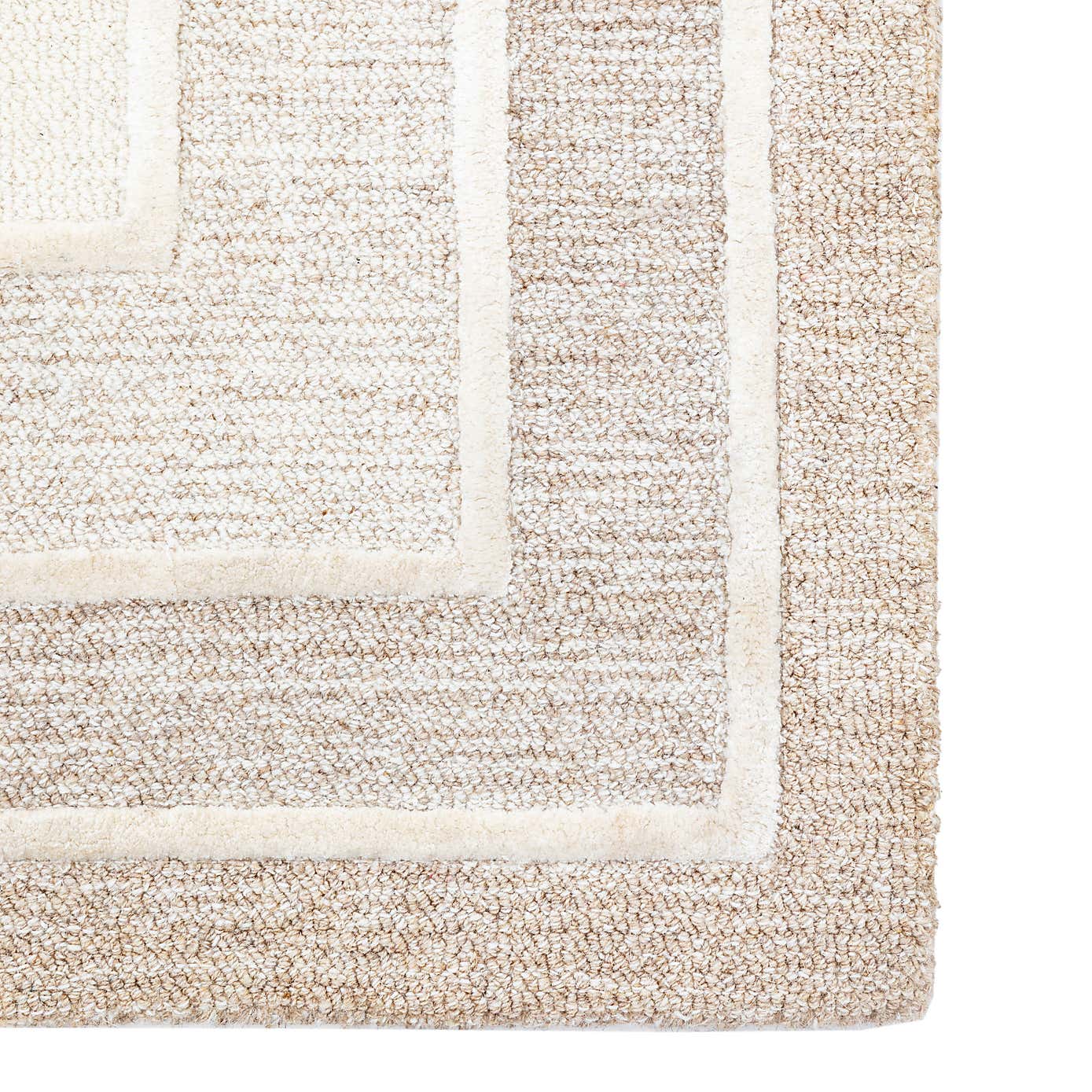 Cedar and Sage Tonal Border Rug