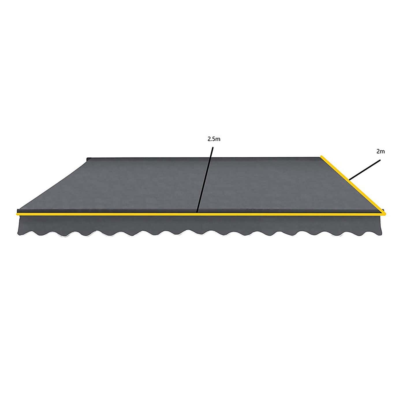 Greenhurst 2.5m Grosvenor Awning