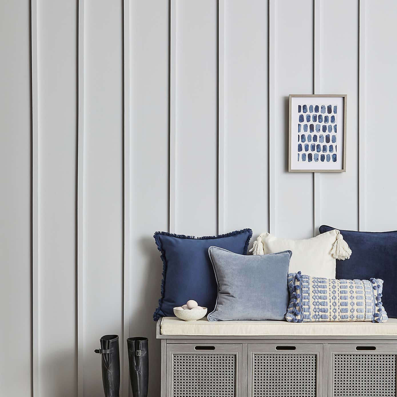 Dunelm Powder Blue Matt Emulsion Paint