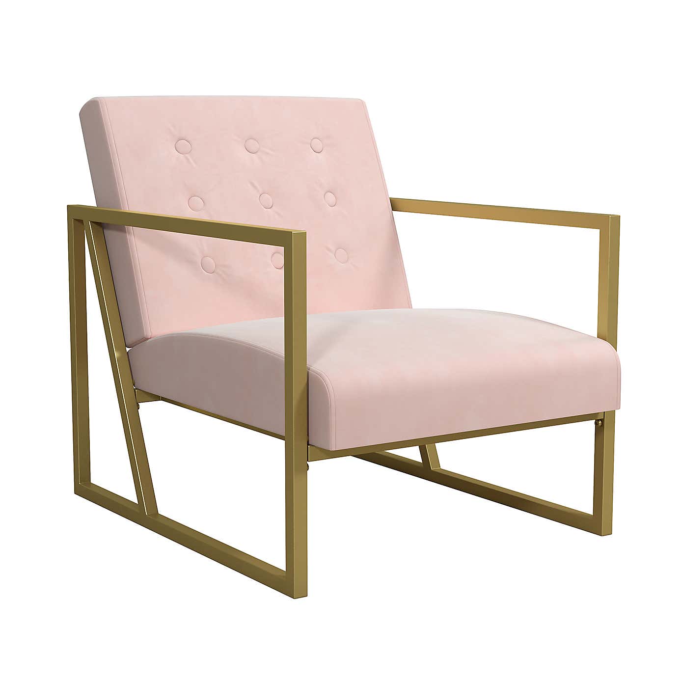 Cosmo Lexington Velvet Chair