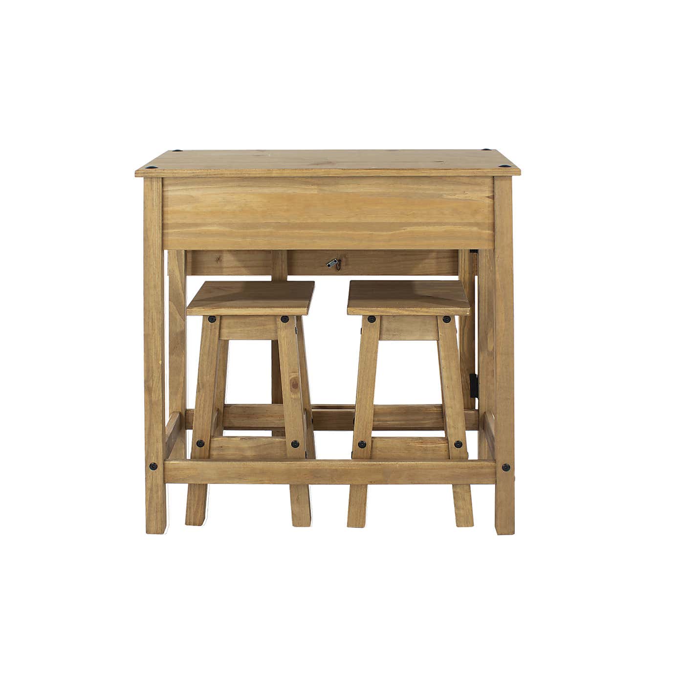 Corona Grey Drop Leaf Table Dining Set
