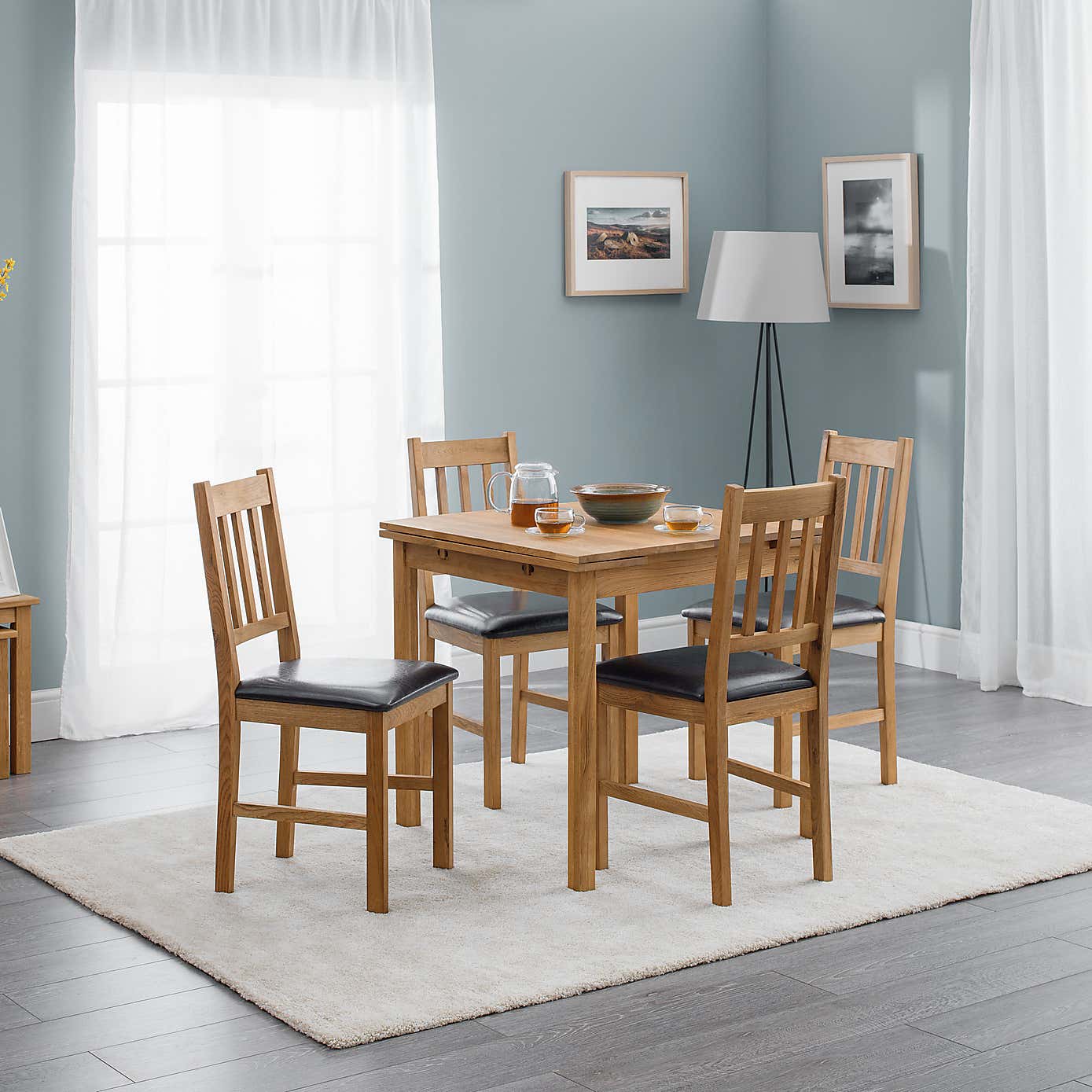 Coxmoor Extendable Dining Table Oak