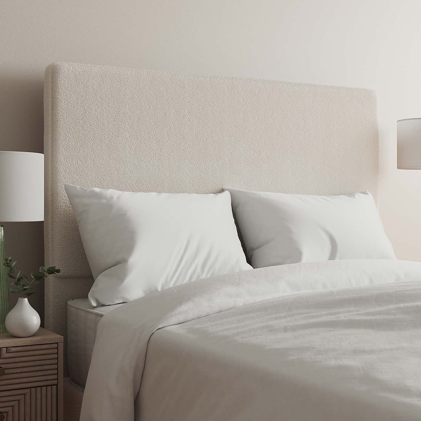 Teddy Plain Headboard