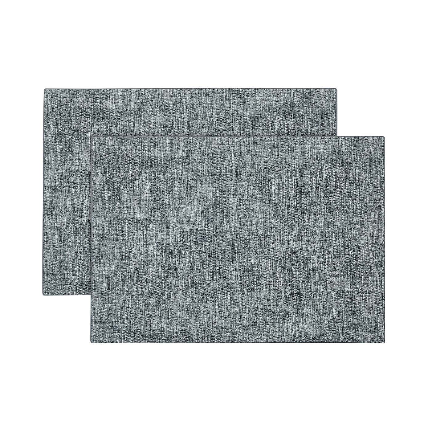 Pack of 2 Faux Leather Placemat