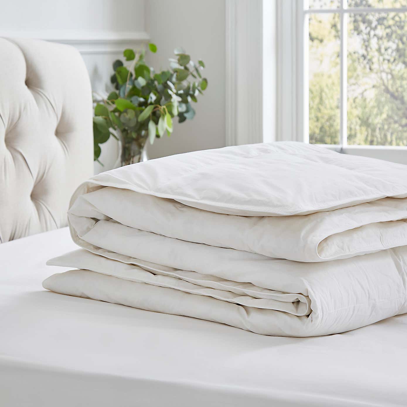 Dorma Luxurious White Goose Down 10.5 Tog Duvet