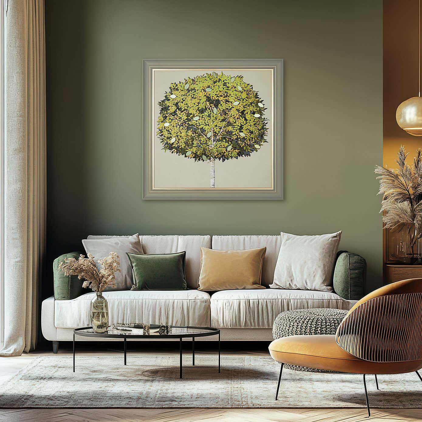 Cedar & Sage The Love Tree Framed Print