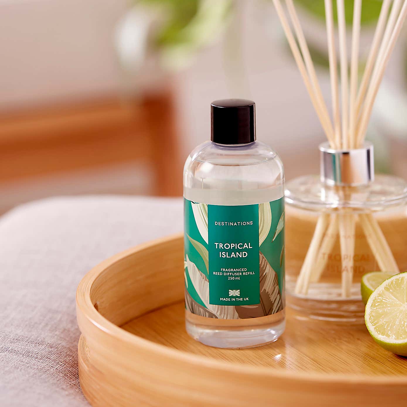 Wax Lyrical Exotic Island 250ml Reed Diffuser Refill