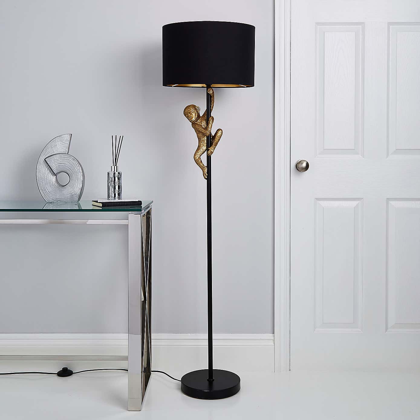Odisha Monkey Floor Lamp
