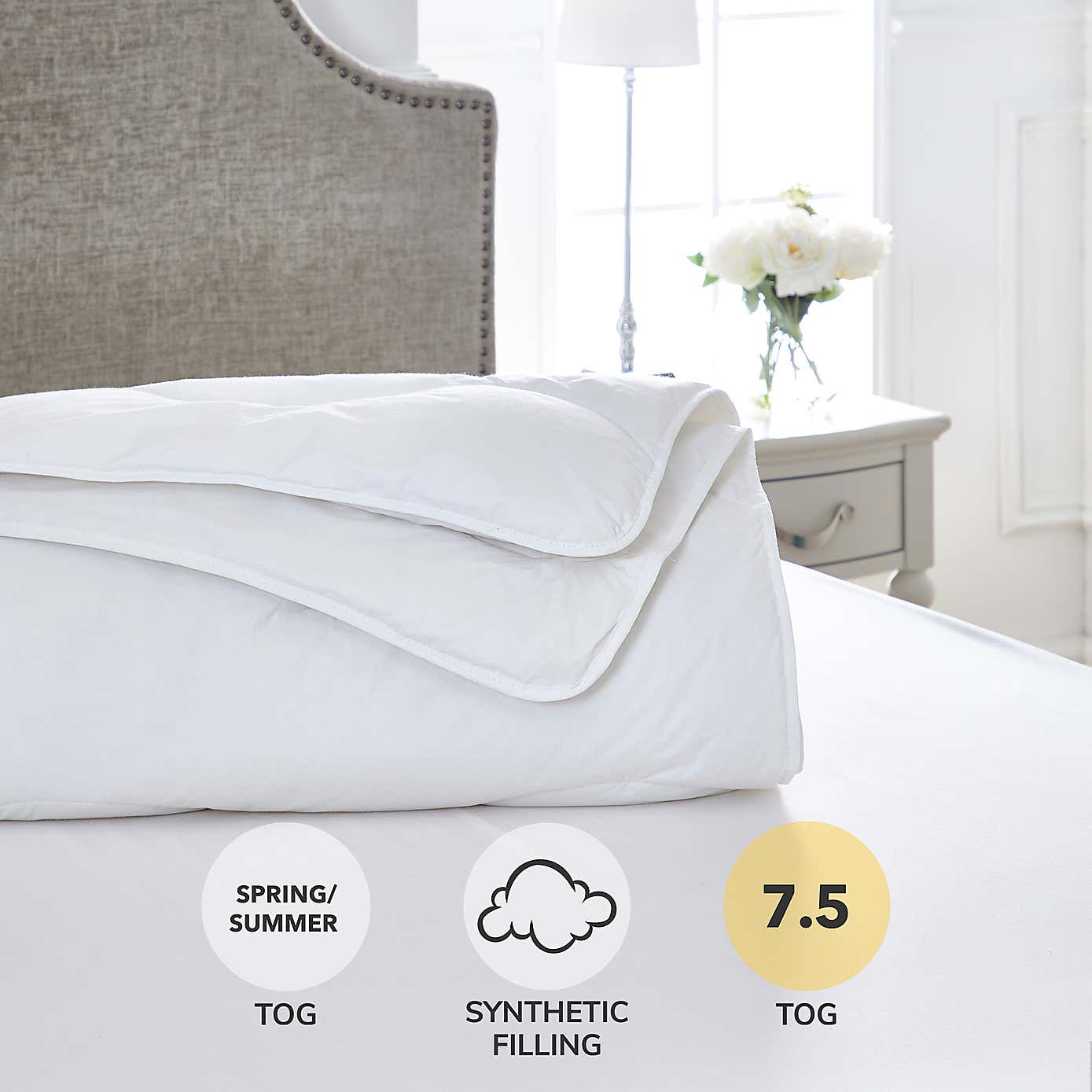 Dorma Full Forever Anti Allergy 7.5 Tog Duvet