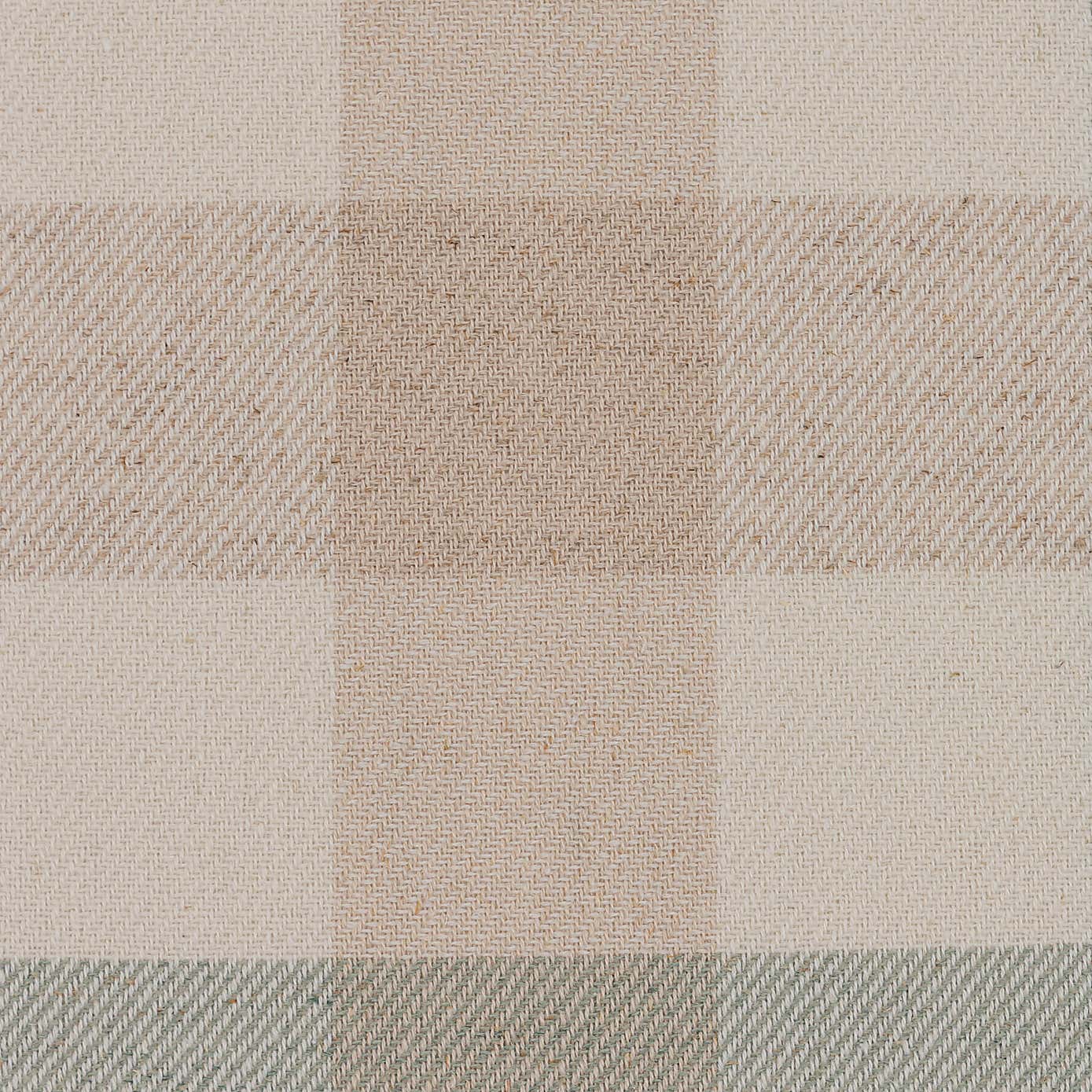 Large Check Roman Blind