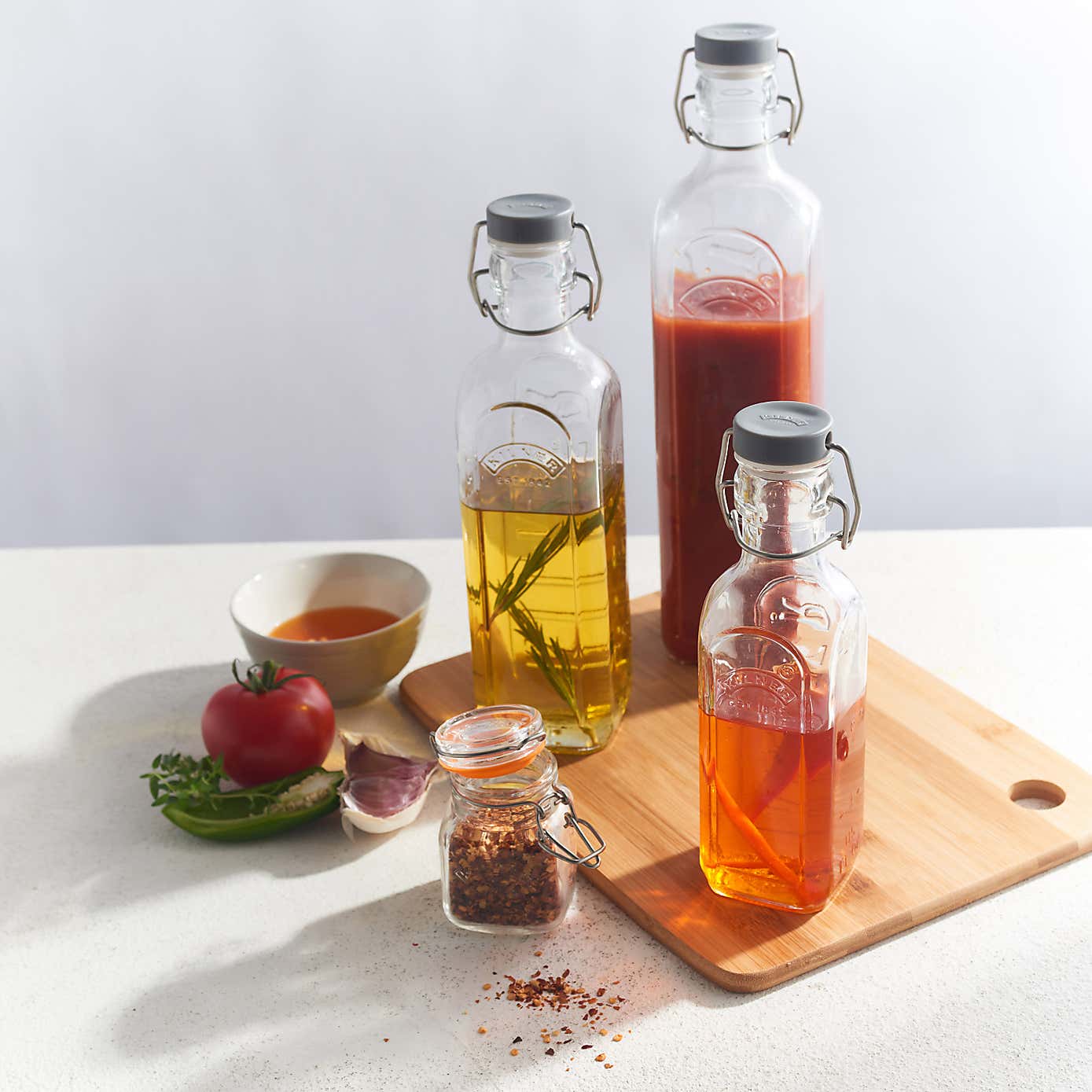 New Clip Top Bottle 600ml