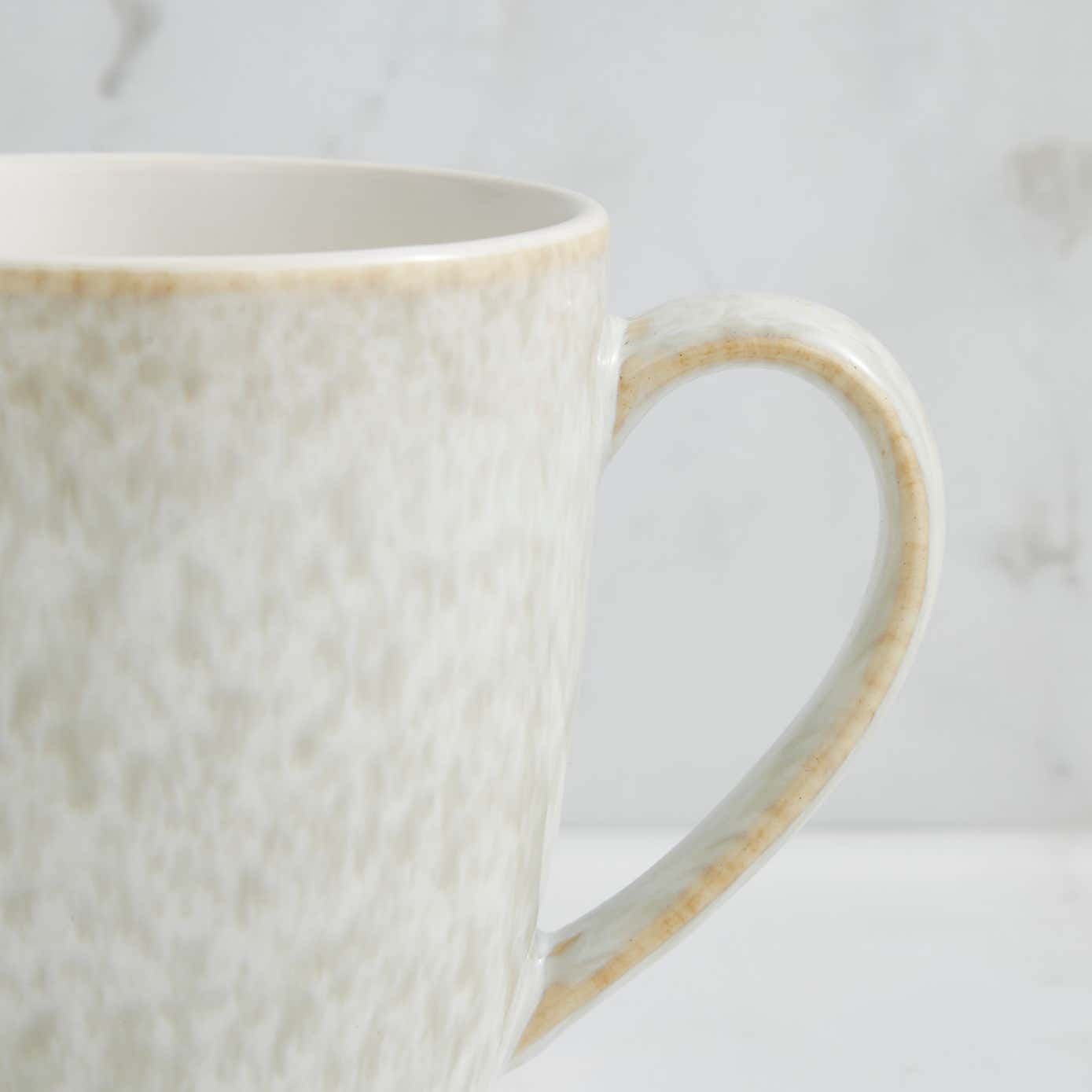Reactive Grey Mug