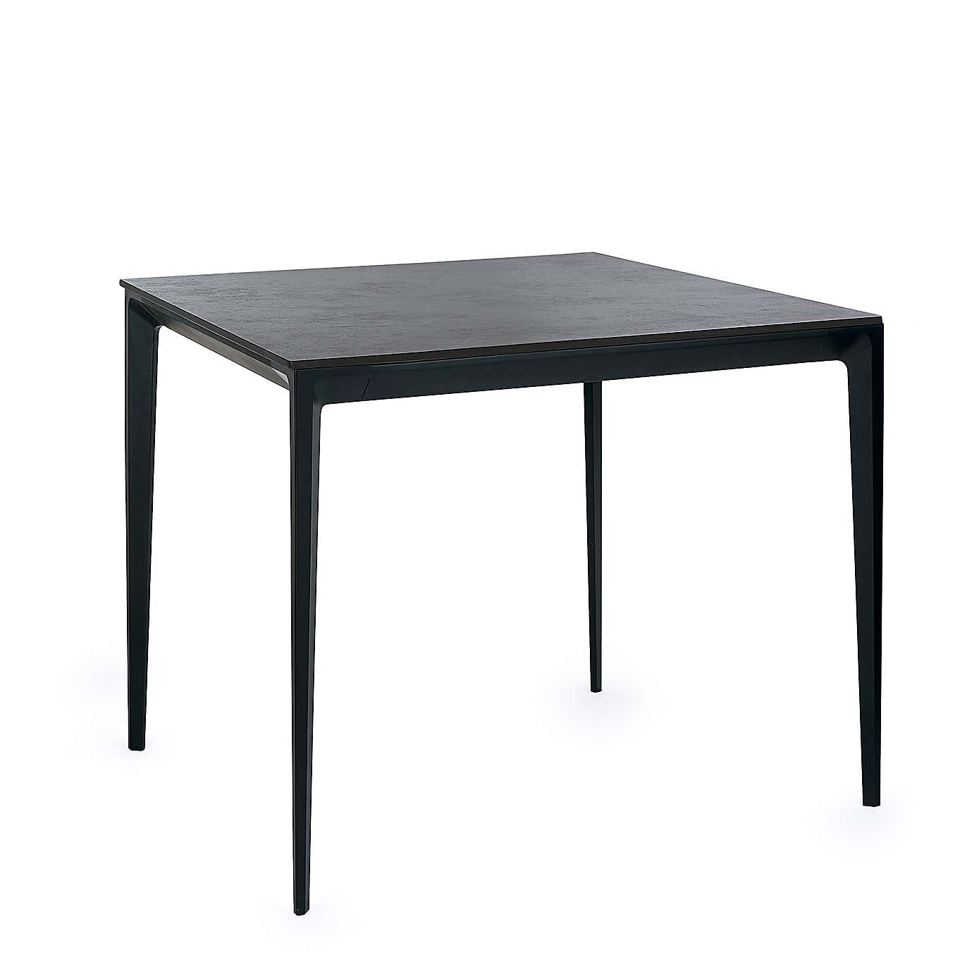 Miami 4 Seater Square Dining Table, Stone