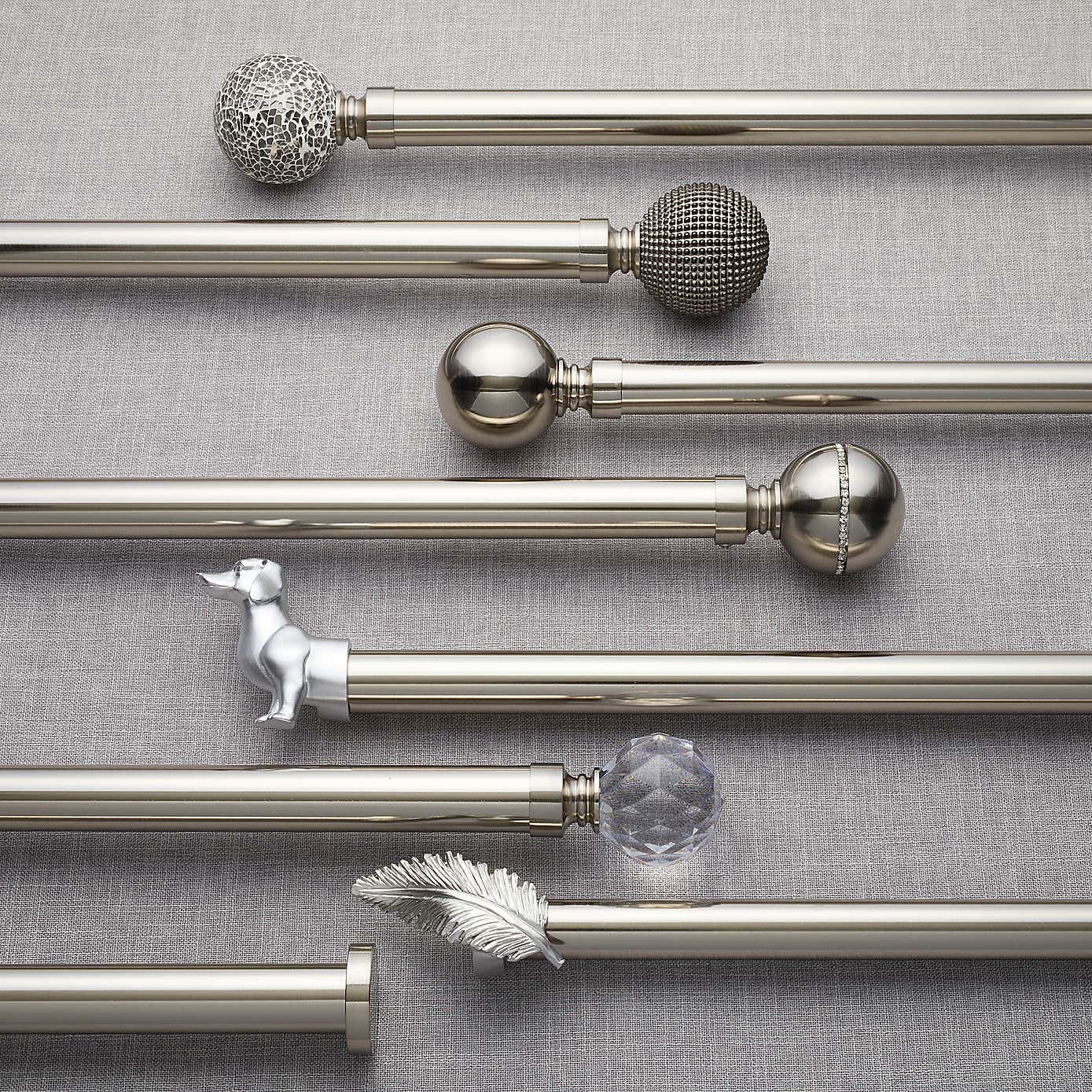 Mix and Match Studded Ball Finials Dia. 28mm