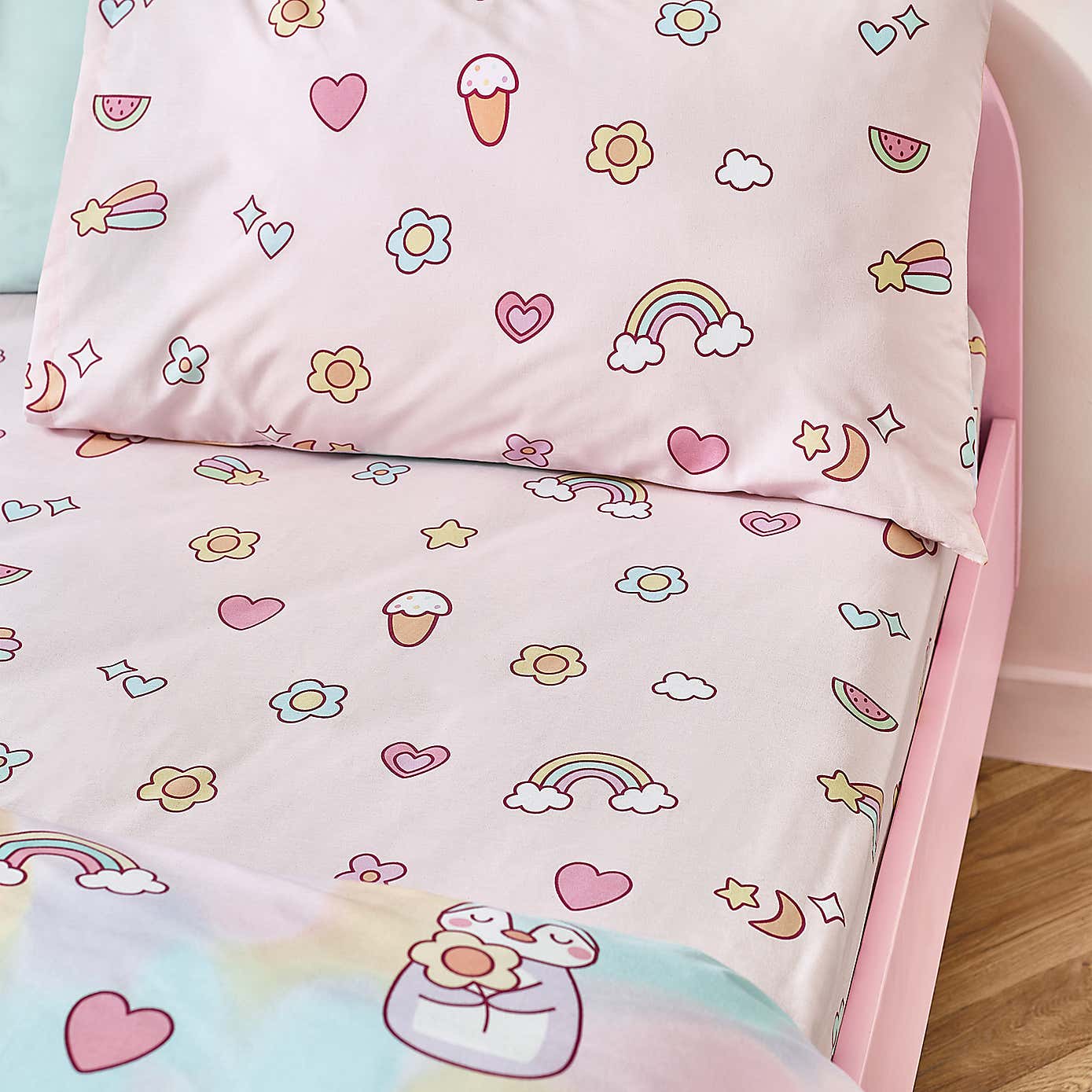 Catherine Lansfield Forever Together Polycotton Fitted Sheet