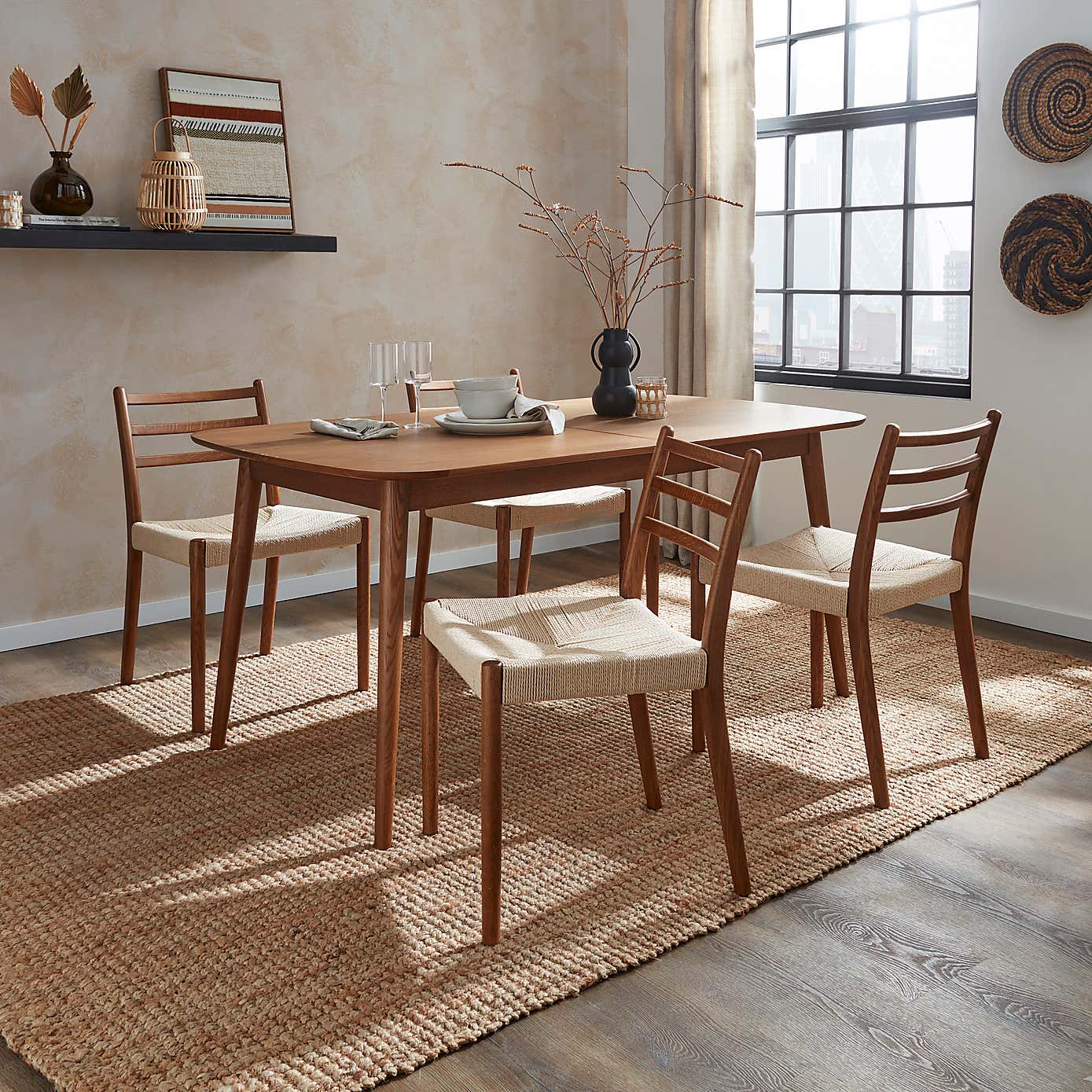 Arthur Dining Chair, Dark Stained Oak