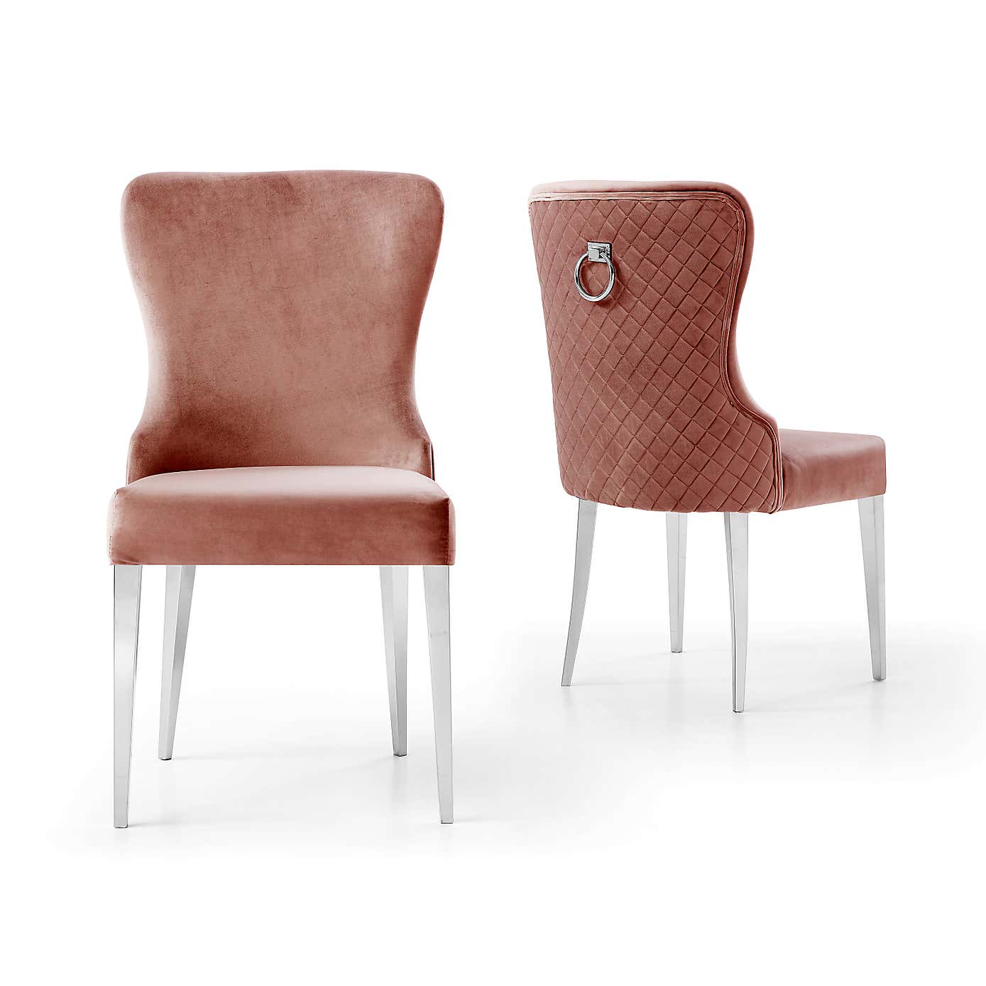 Indus Valley Set of 2 Loom Dining Chairs
